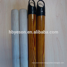 pvc coated wooden broom sticks for grass broom